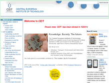 Tablet Screenshot of english.ceit.at