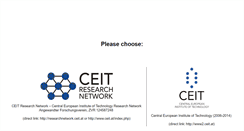 Desktop Screenshot of ceit.at