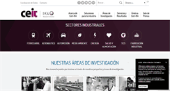 Desktop Screenshot of ceit.es